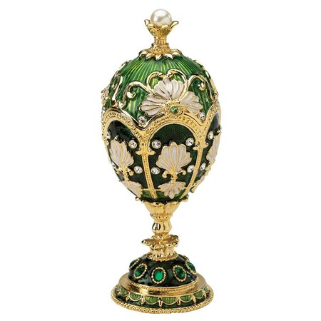 Design Toscano The Petroika Collection: Larissa Romanov Style Enameled Egg FH1076